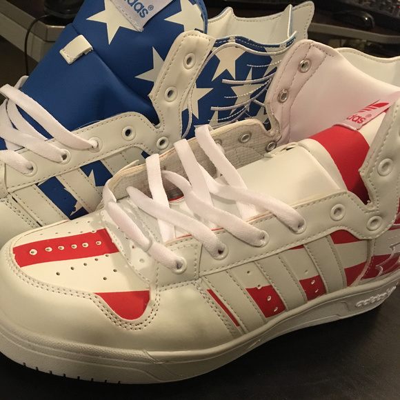 adidas jeremy scott american flag